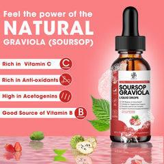 iMATCHME Soursop Liquid Drops dropper for precise, convenient dosing
