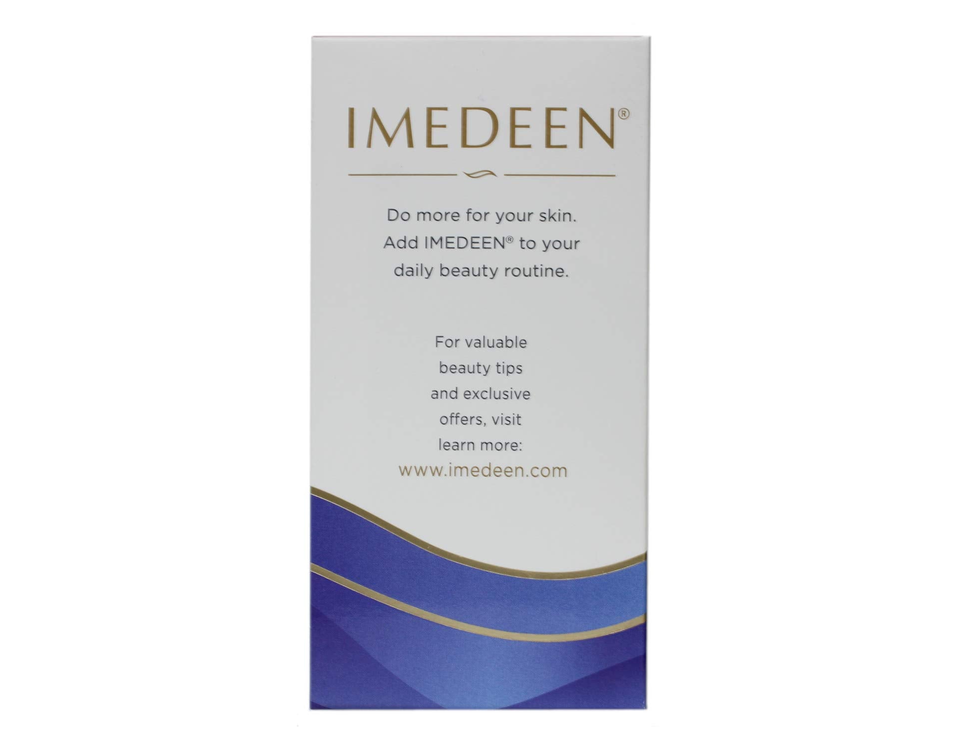 Imedeen Prime Renewal daily-use routine image showing pills for firmer-looking skin.