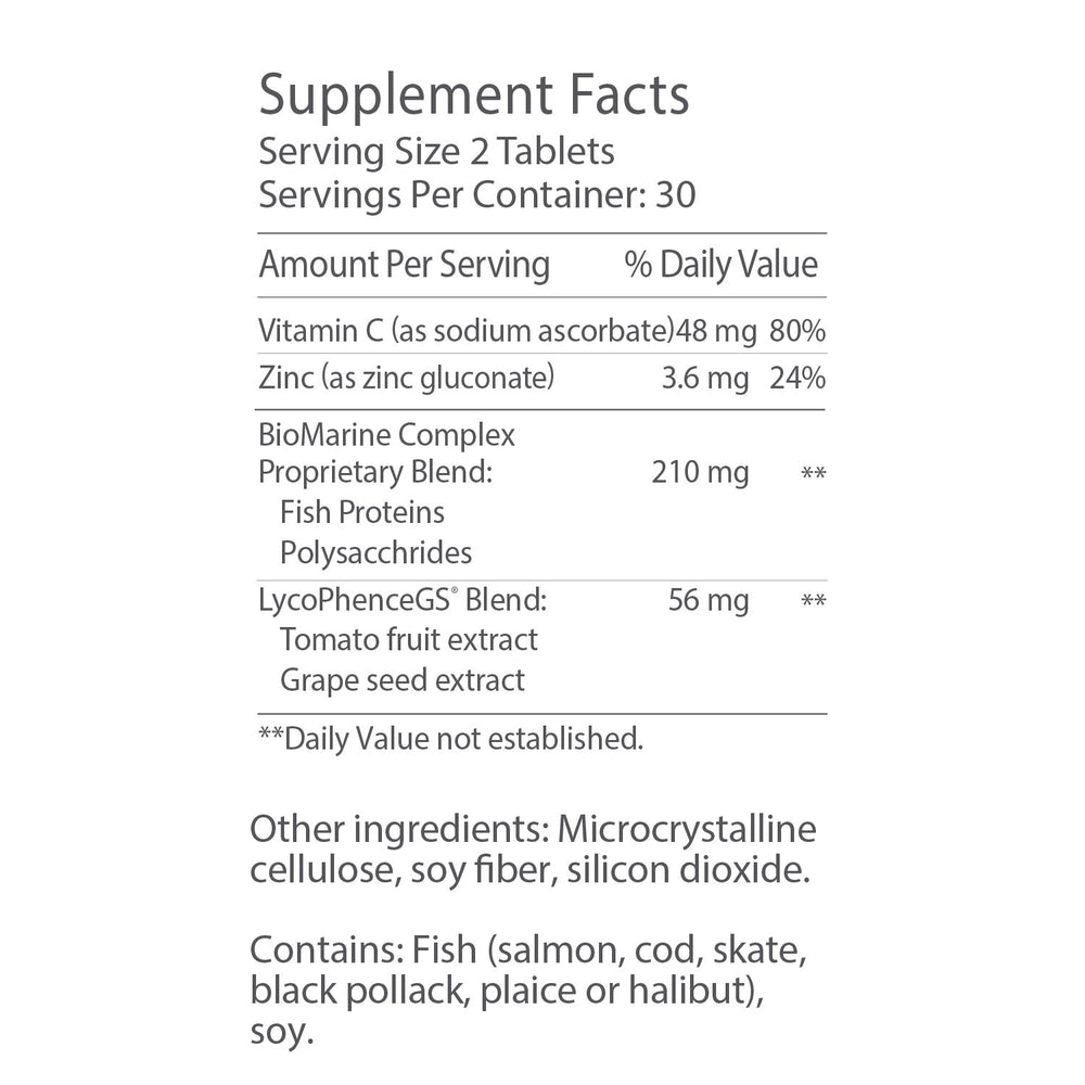 Imedeen Time Perfection bottle with glass suggests easy incorporation into daily routines