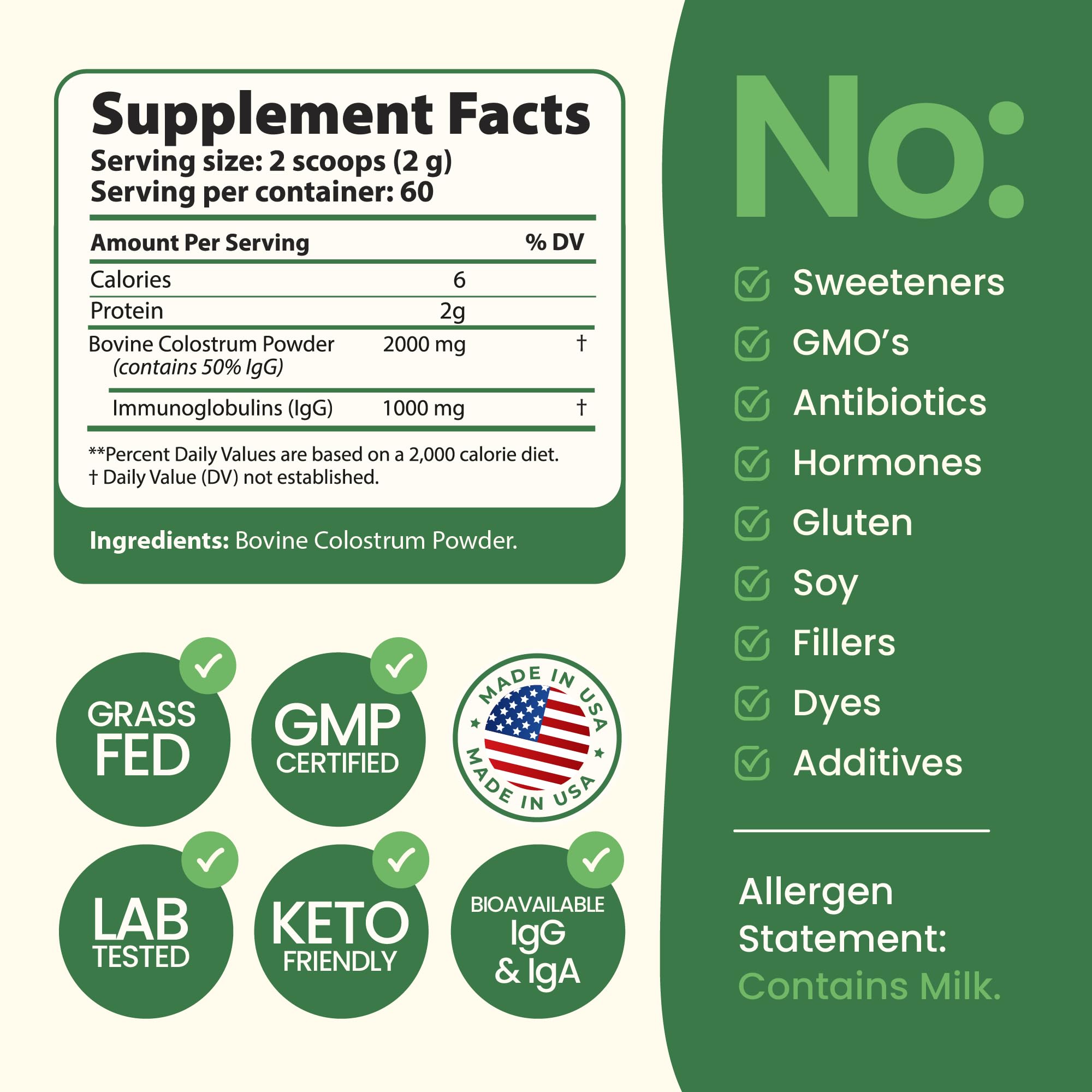 ImmergeHealth Super Colostrum with smoothie demonstrates seamless mixability