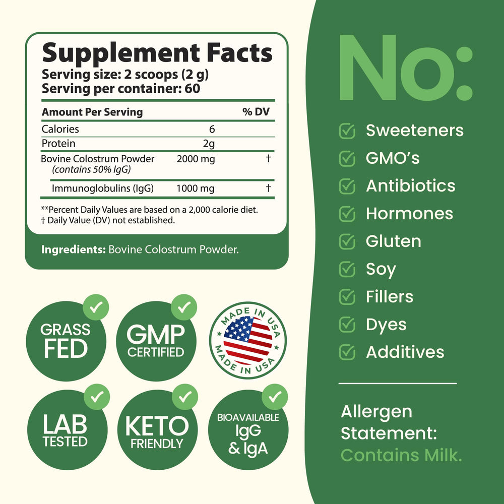 ImmergeHealth Super Colostrum with smoothie demonstrates seamless mixability