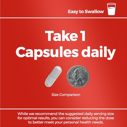 Daily dose view showing one capsule per serving for convenience.