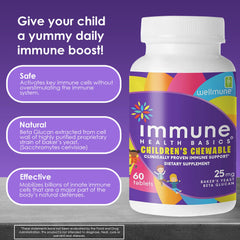 Immune Health Basics beta-glucan tablet closeup highlights purified beta glucan content.