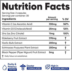 Immuneti Advanced Immune Support pill pack for easy daily capsules