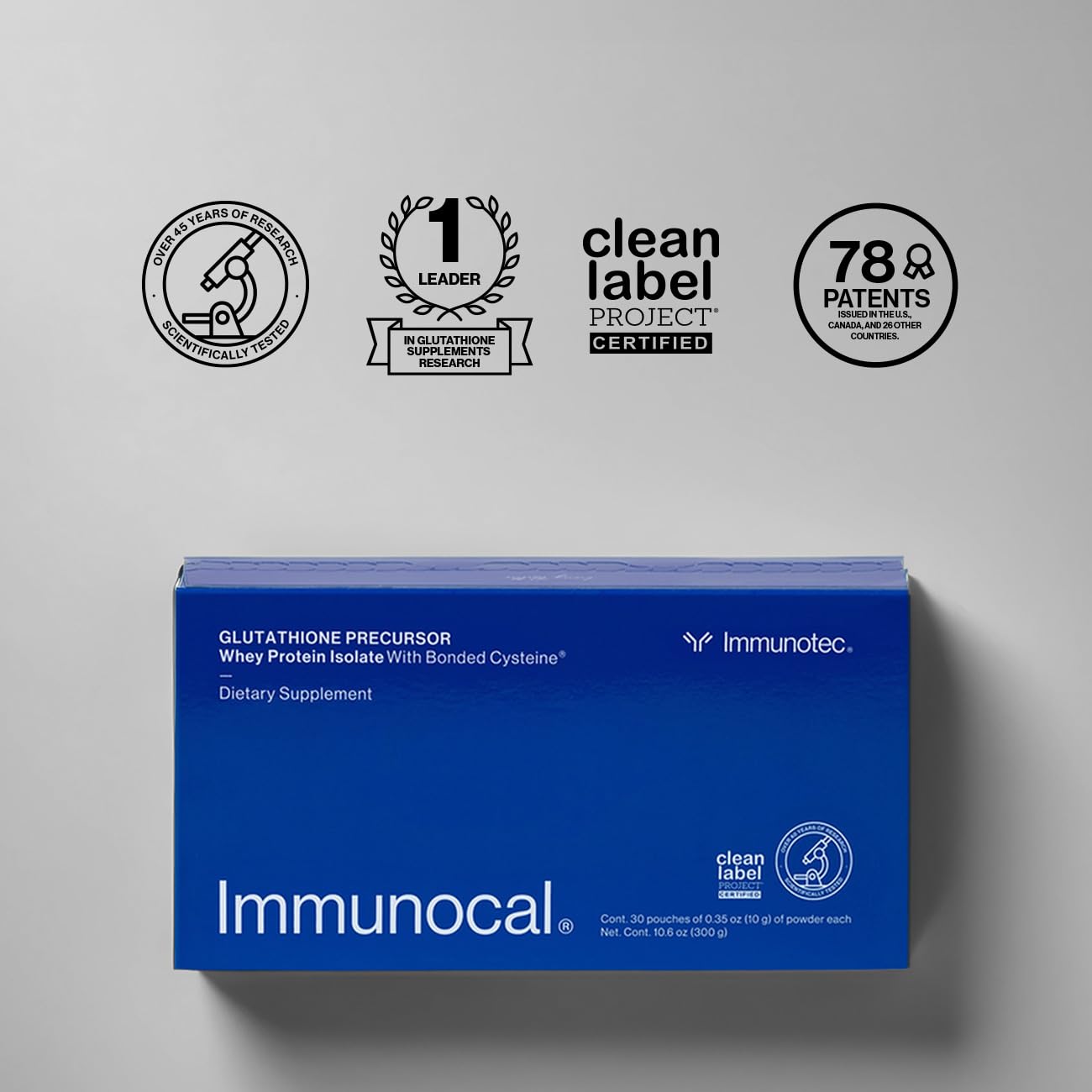 Immunocal Glutathione Precursor brain-health profile image hinting cognitive support potential.