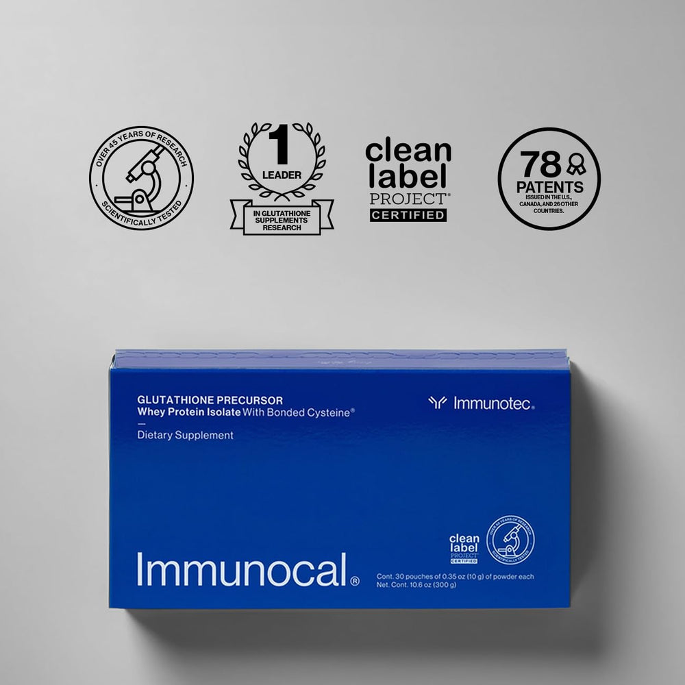 Immunocal Glutathione Precursor brain-health profile image hinting cognitive support potential.