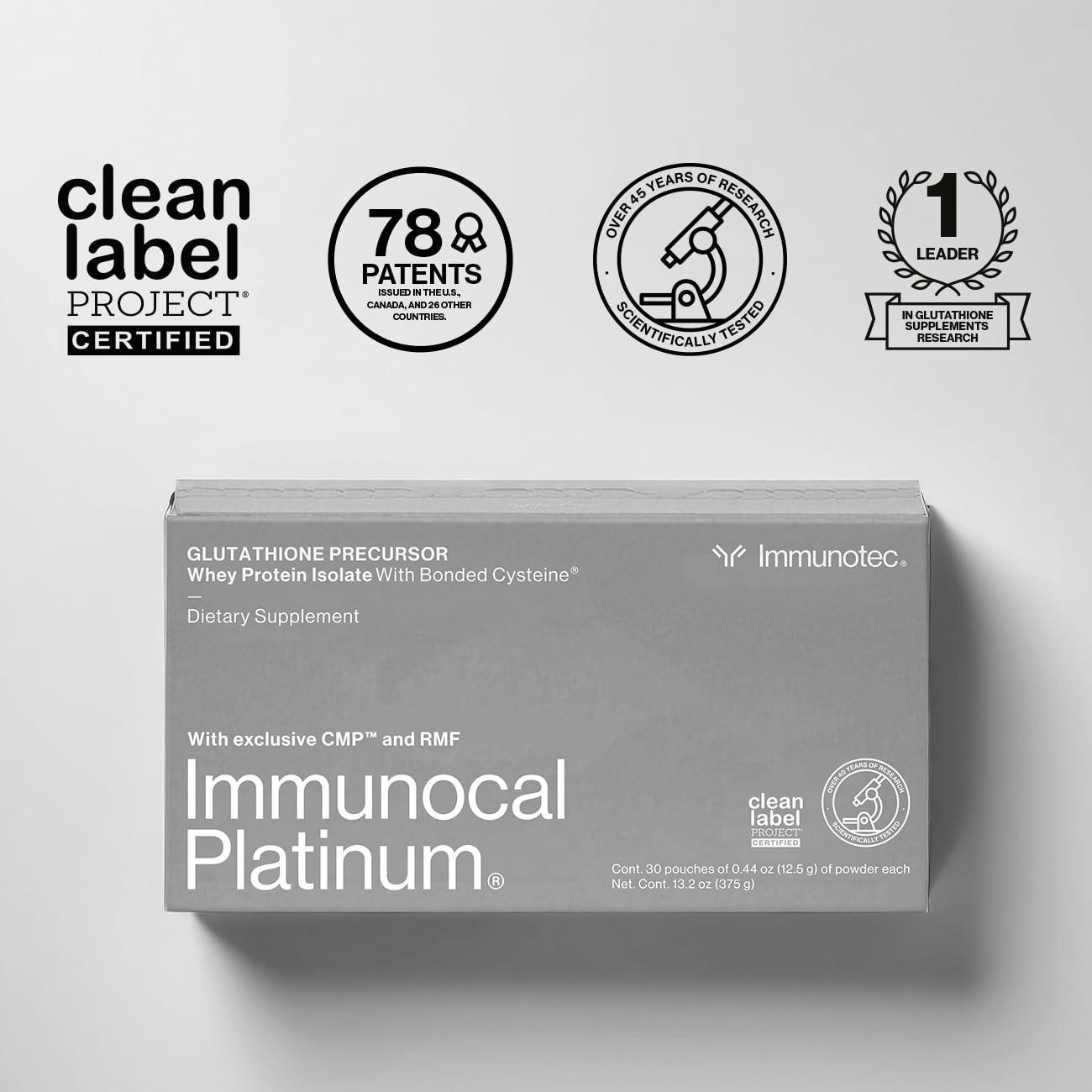 Immunocal Platinum pour demonstrates smooth mixing ideal for hydration and skin-friendly nutrition.
