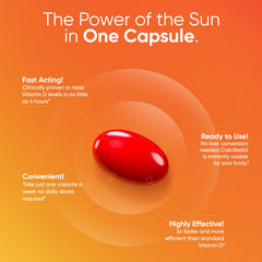 Immunotec Sunray pour action shows convenient weekly dosing