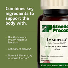 Immuplex vitamin blend with B vitamins and antioxidants.