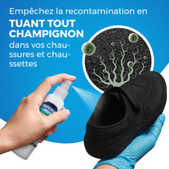 Imperial Feet deodorizer mist for odor-free shoes and socks.