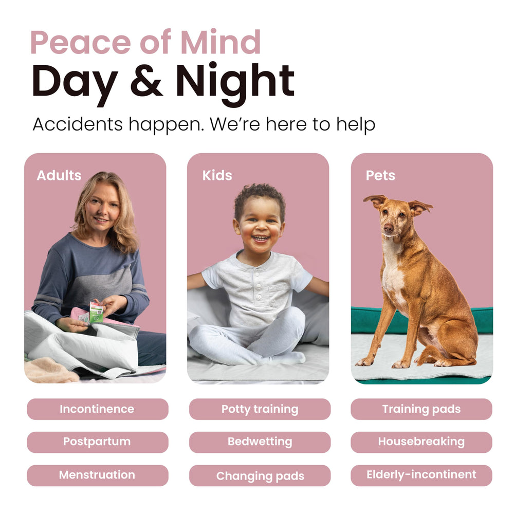 IMPROVIA underpad for kids adults and pets versatile use