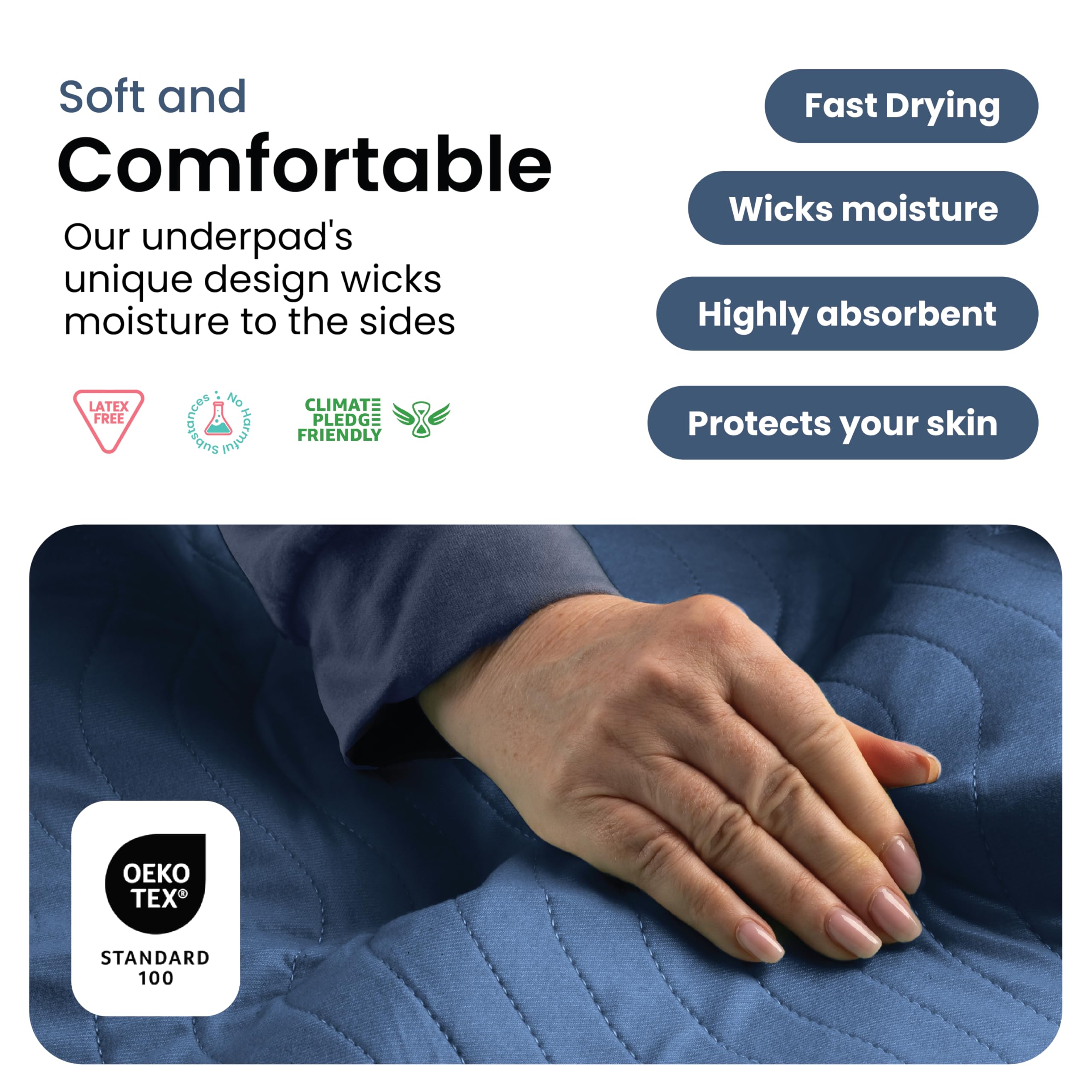 IMPROVIA underpads suitable for kids, adults, elderly, and pets