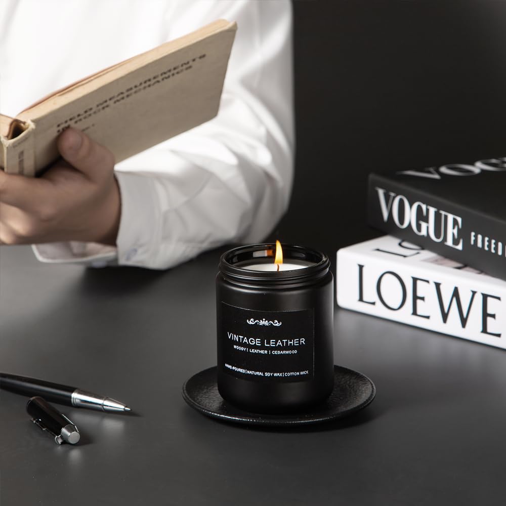 Inayou Smoke and Vanilla candle blends smoky warmth for cozy evenings