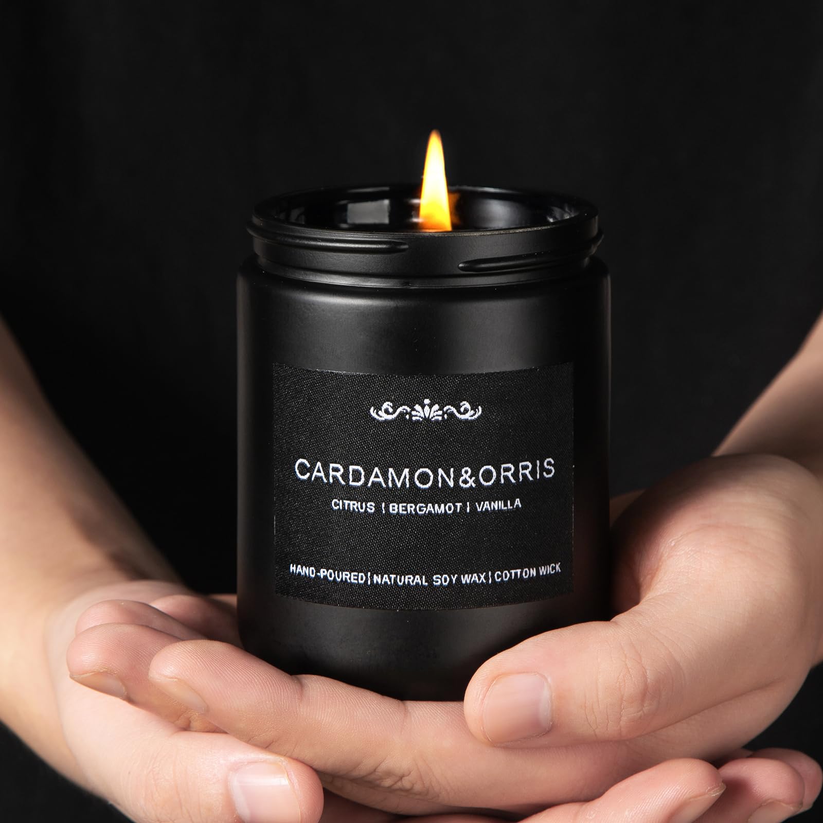 Inayou 100% soy wax candle with clean burning and even melt