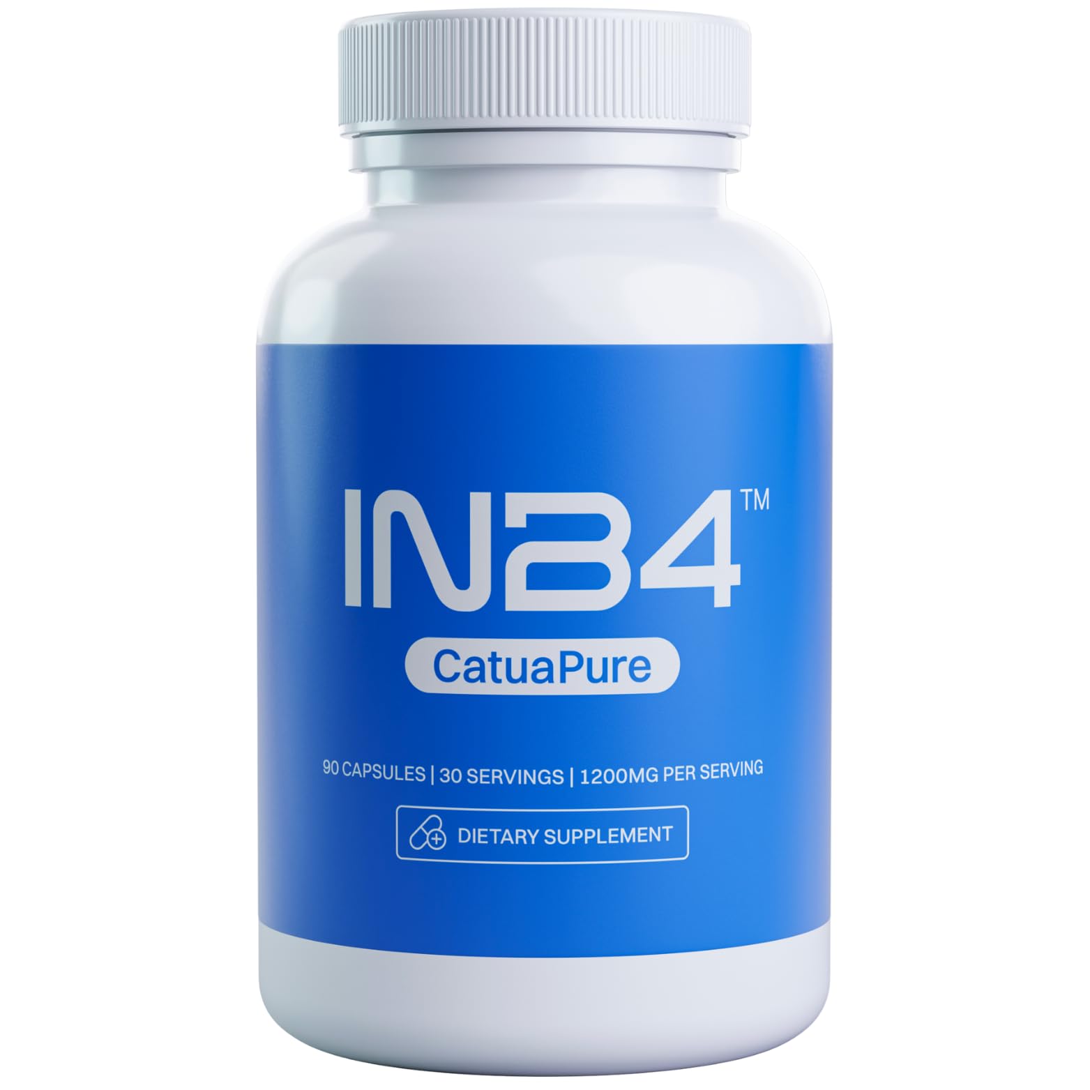 INB4 Catuaba Bark Extract bottle supports daily energy and focus.