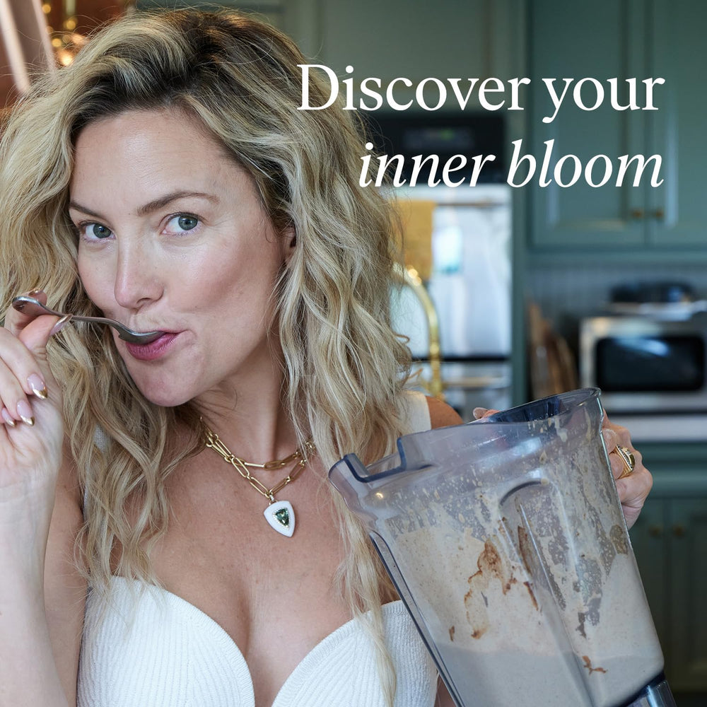 INBLOOM Brain Flow cup‑ready serving suggesting a chocolate flavored daily ritual.