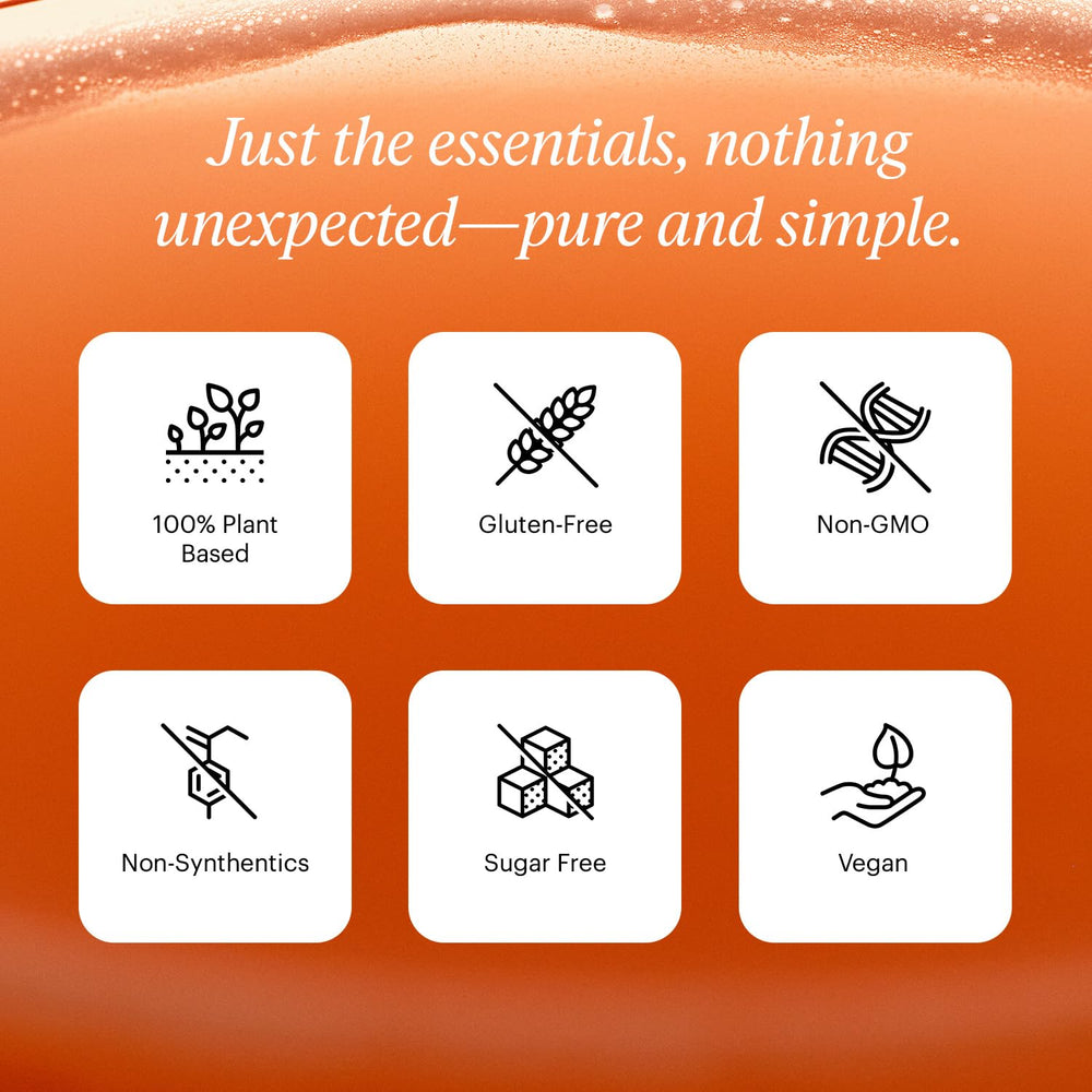 INBLOOM Brain Flow ingredients label featuring ashwagandha and lion's mane for cognitive wellness.