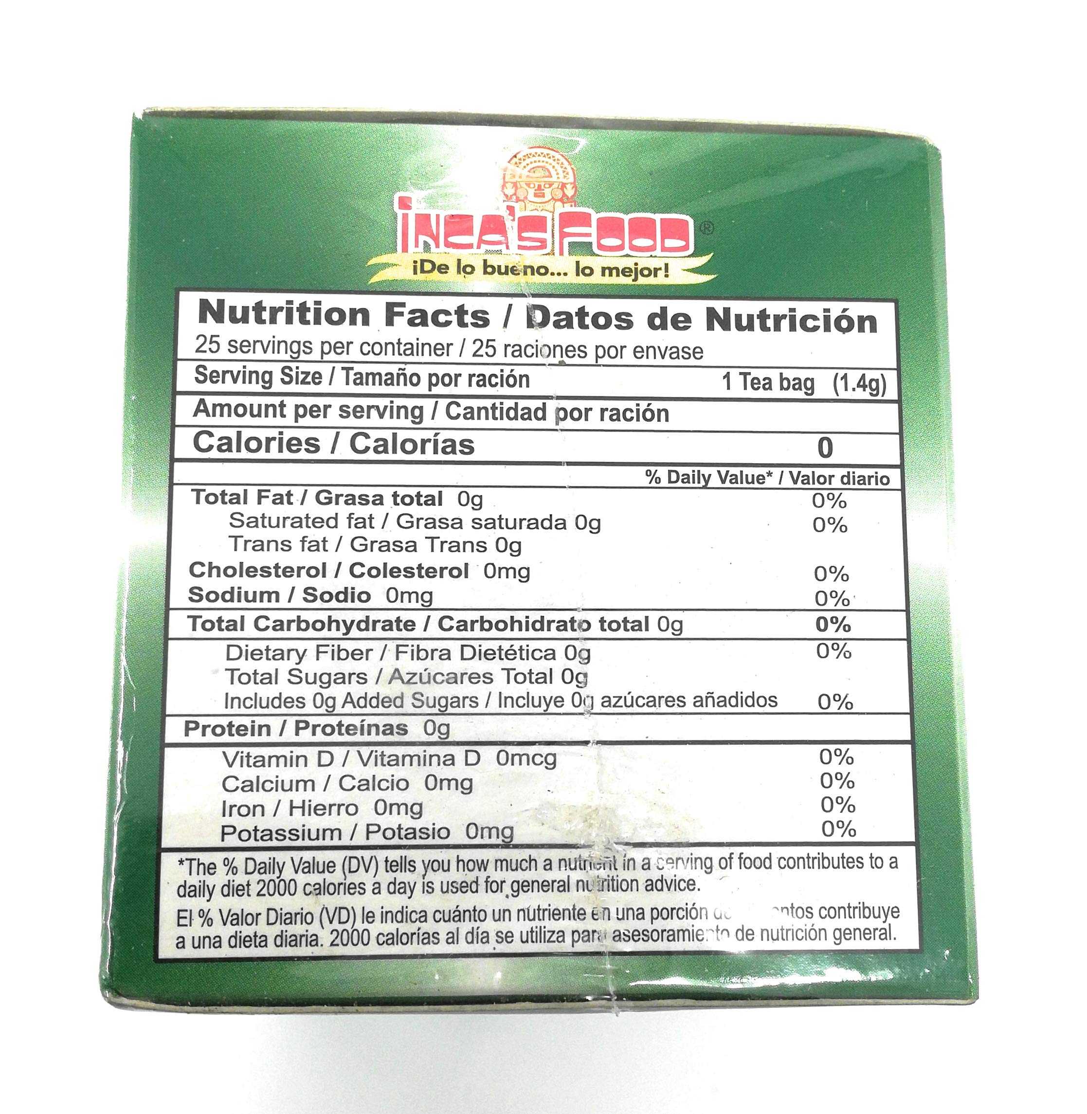 Inca's Herbs Muña Digestivo twin-pack, convenient on-the-go set for daily use