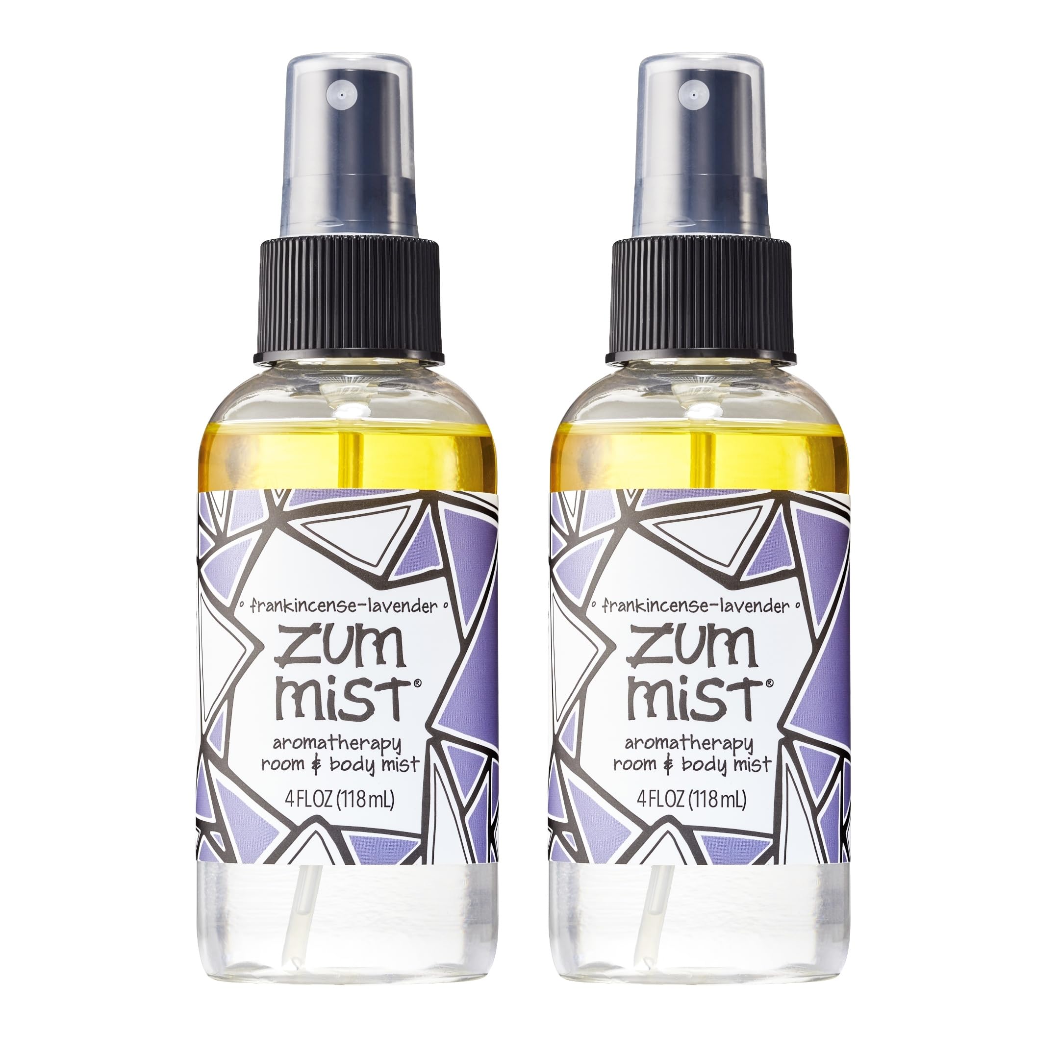 Indigo Wild Zum Mist bottle with frankincense-lavender aroma for calming spaces.