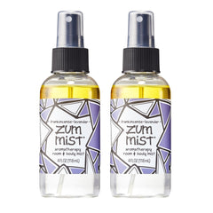 Indigo Wild Zum Mist bottle with frankincense-lavender aroma for calming spaces.
