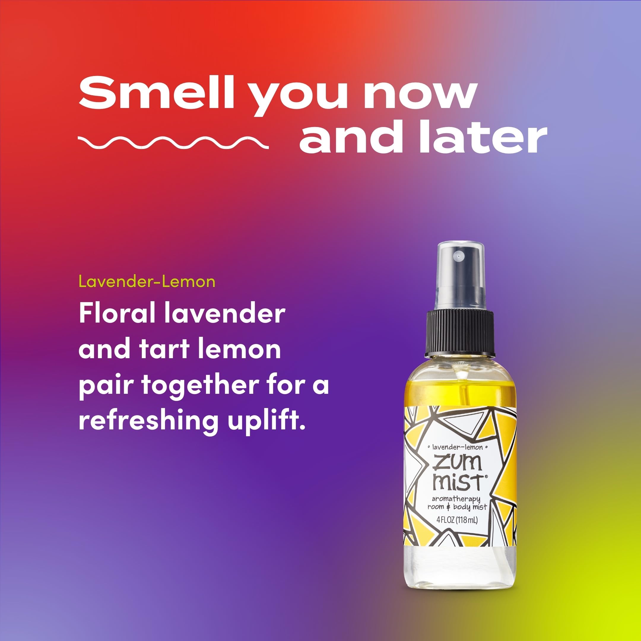 Indigo Wild Zum Mist lavender lemon room mist freshens living spaces.