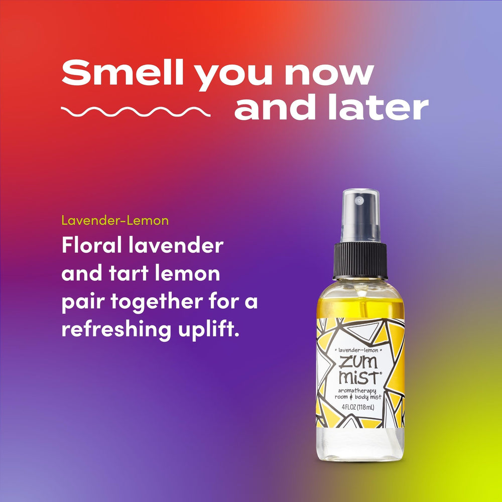 Indigo Wild Zum Mist in a bedroom scene enhances calming ambiance