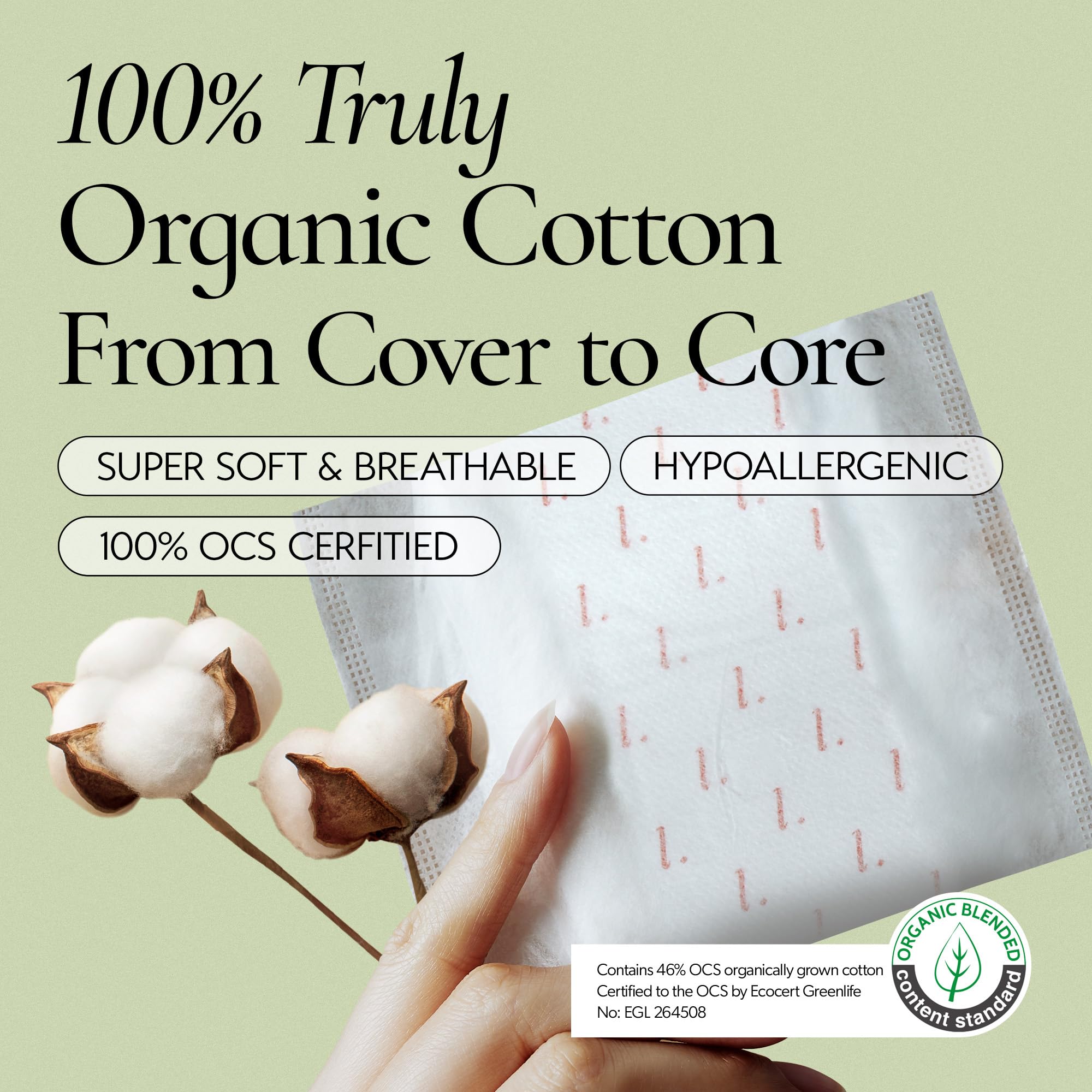 Inertia Prism White Labocell core illustration emphasizes instant absorption and dryness.