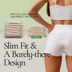 Inertia Prism White organic cotton topsheet close-up for breathable, skin-friendly comfort.