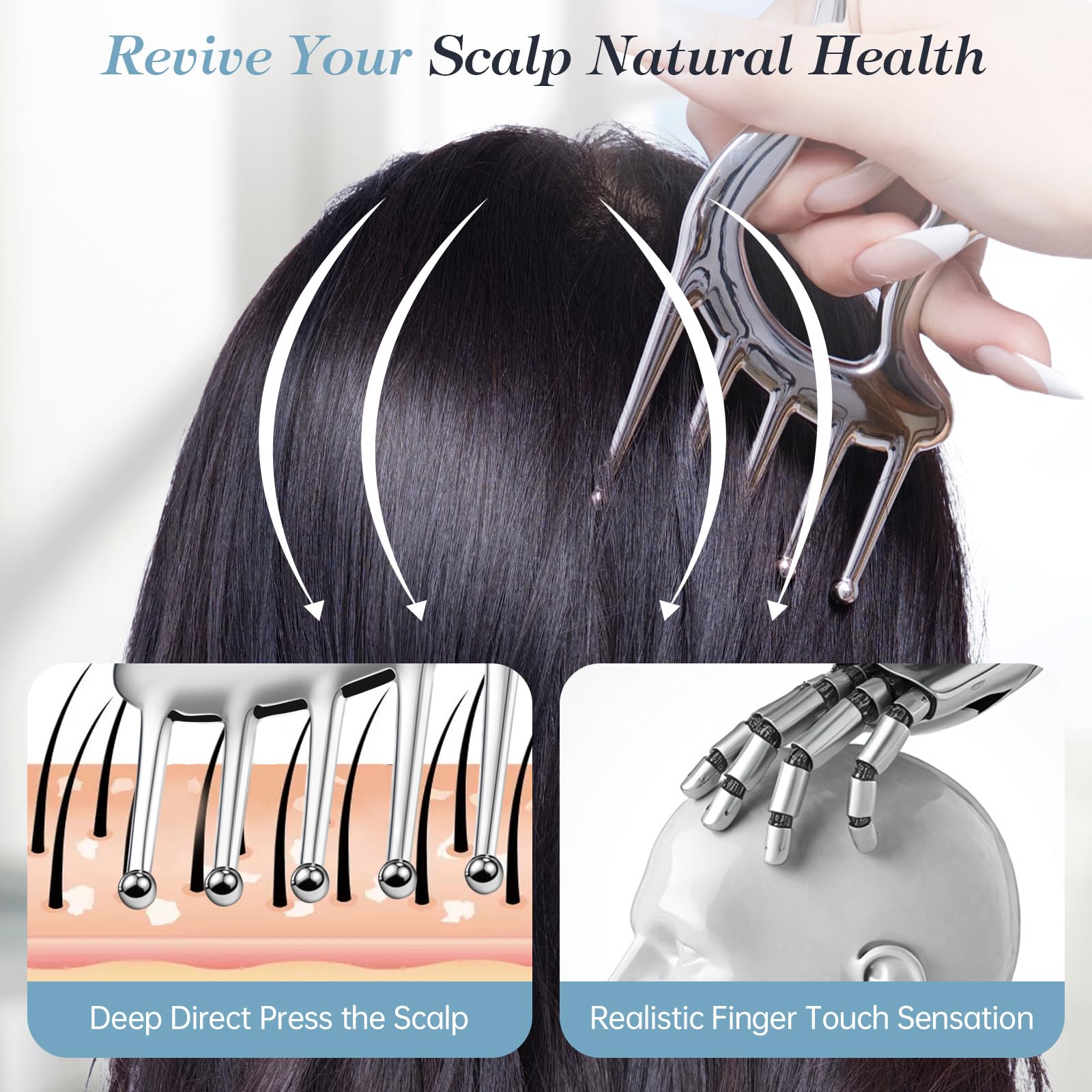 InfiniteRelax portable massage tool fits in your bag for on-the-go relaxation.
