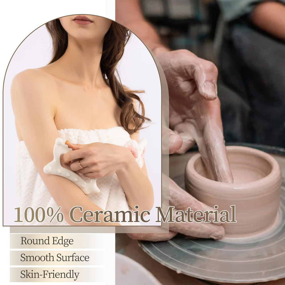 InfiniteRelax ceramic tool compatible with hot or cold therapy sessions