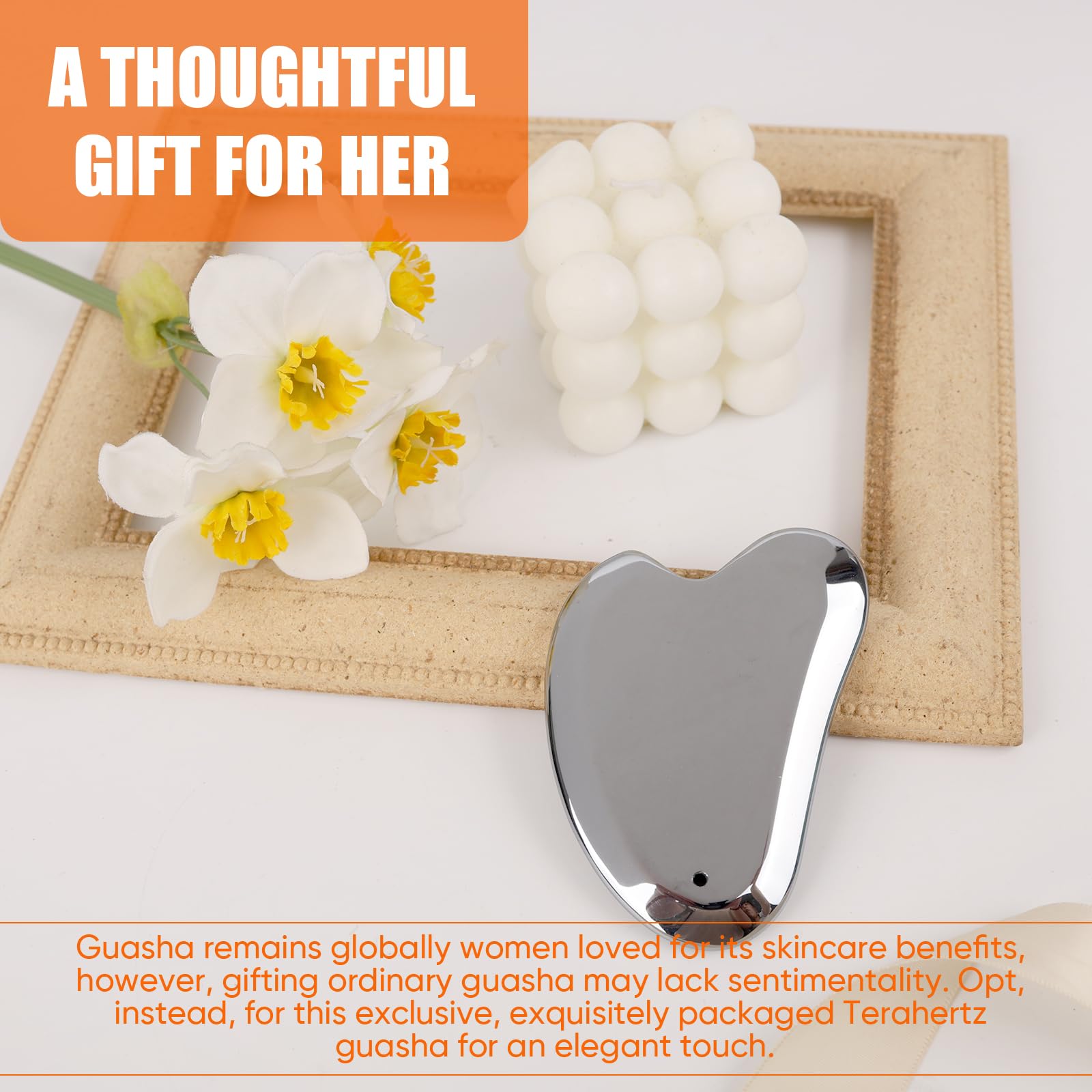 Infinitorelax Guasha Terahertz hecho a mano para masaje facial