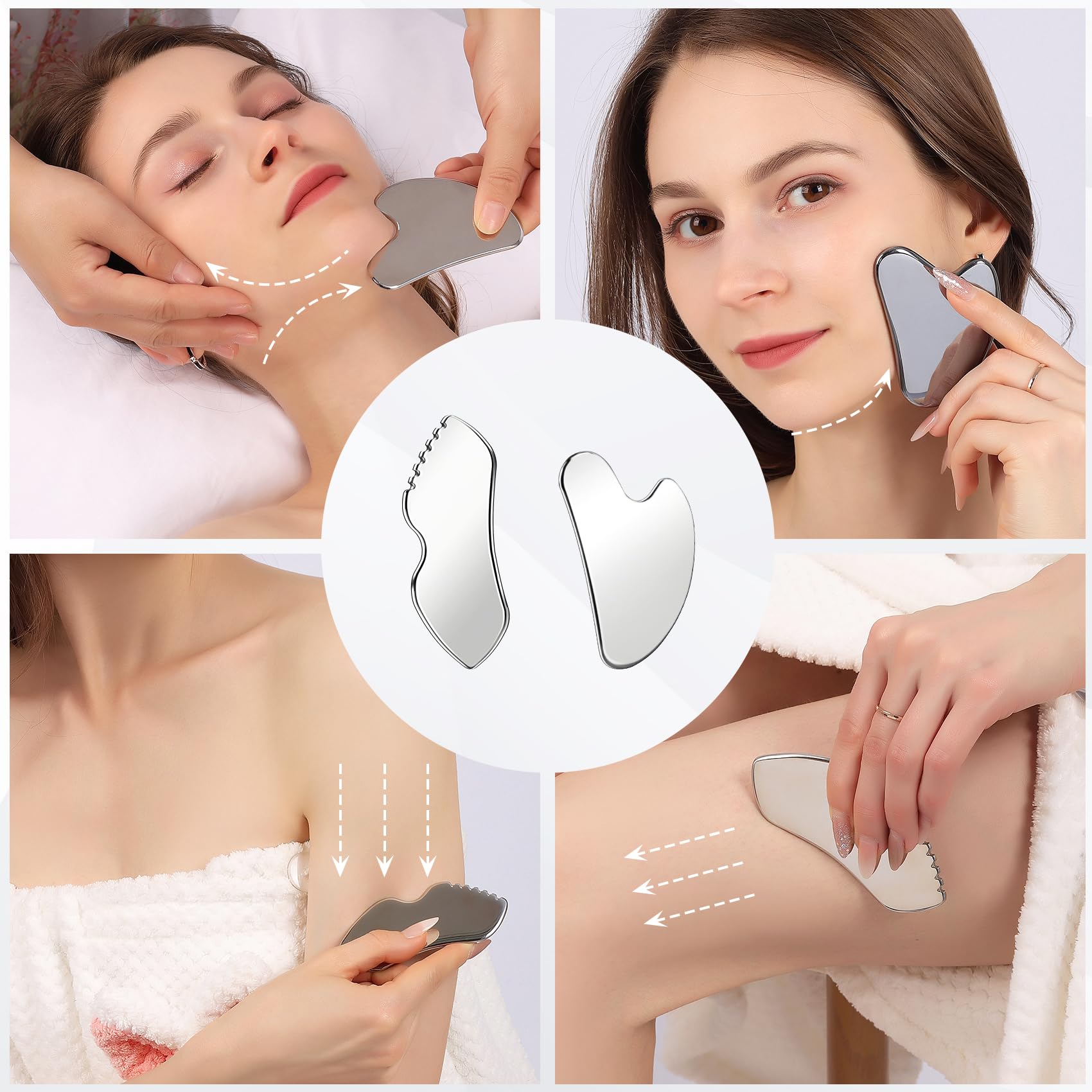 InfiniteRelax thighs gua sha supports full-body routine at home
