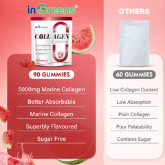inGreens Collagen Gummies resealable pouch for on the go daily wellness