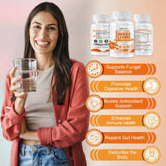 inGreens herbal extract capsules highlighting natural Candida cleanse