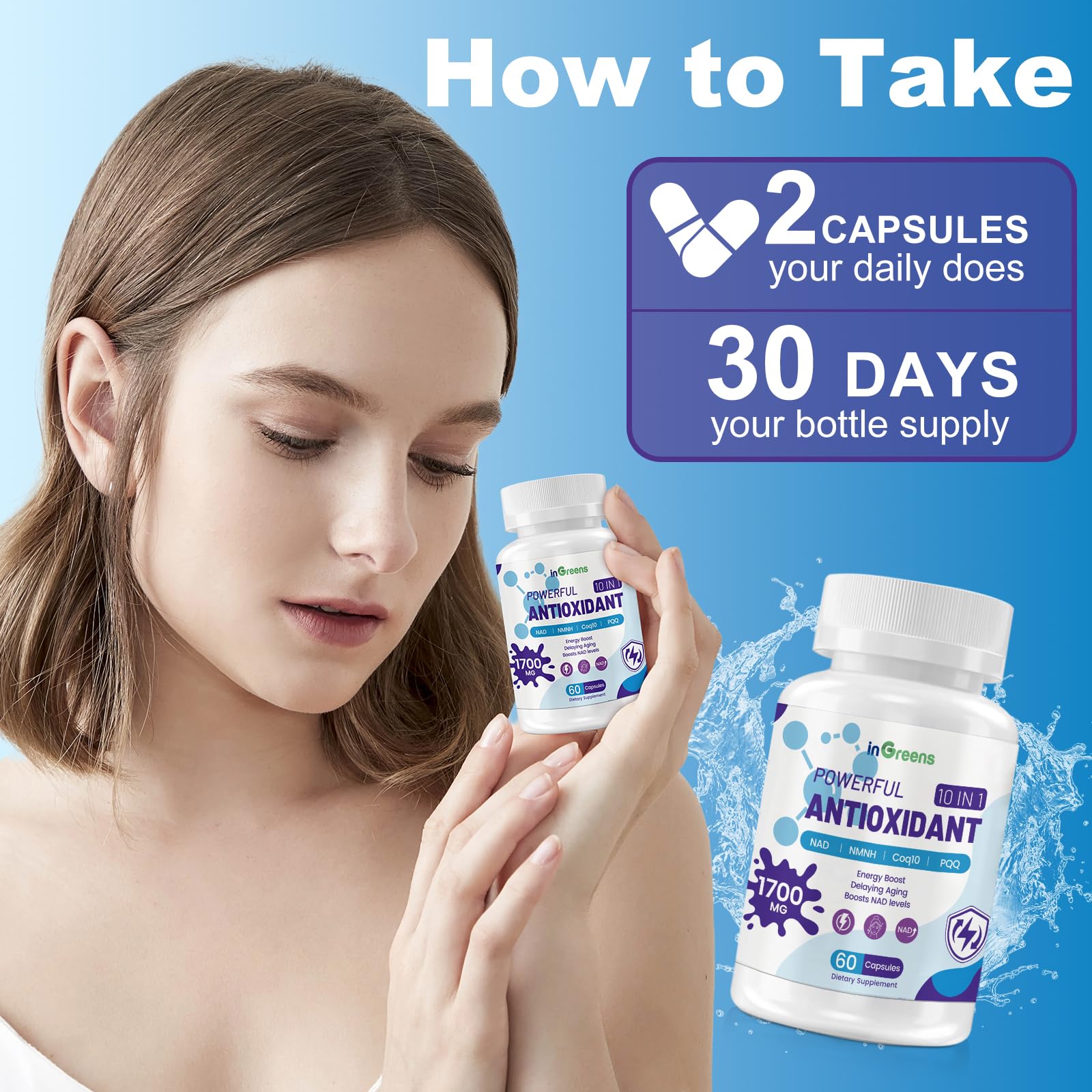 inGreens made in USA GMP seal on packaging.