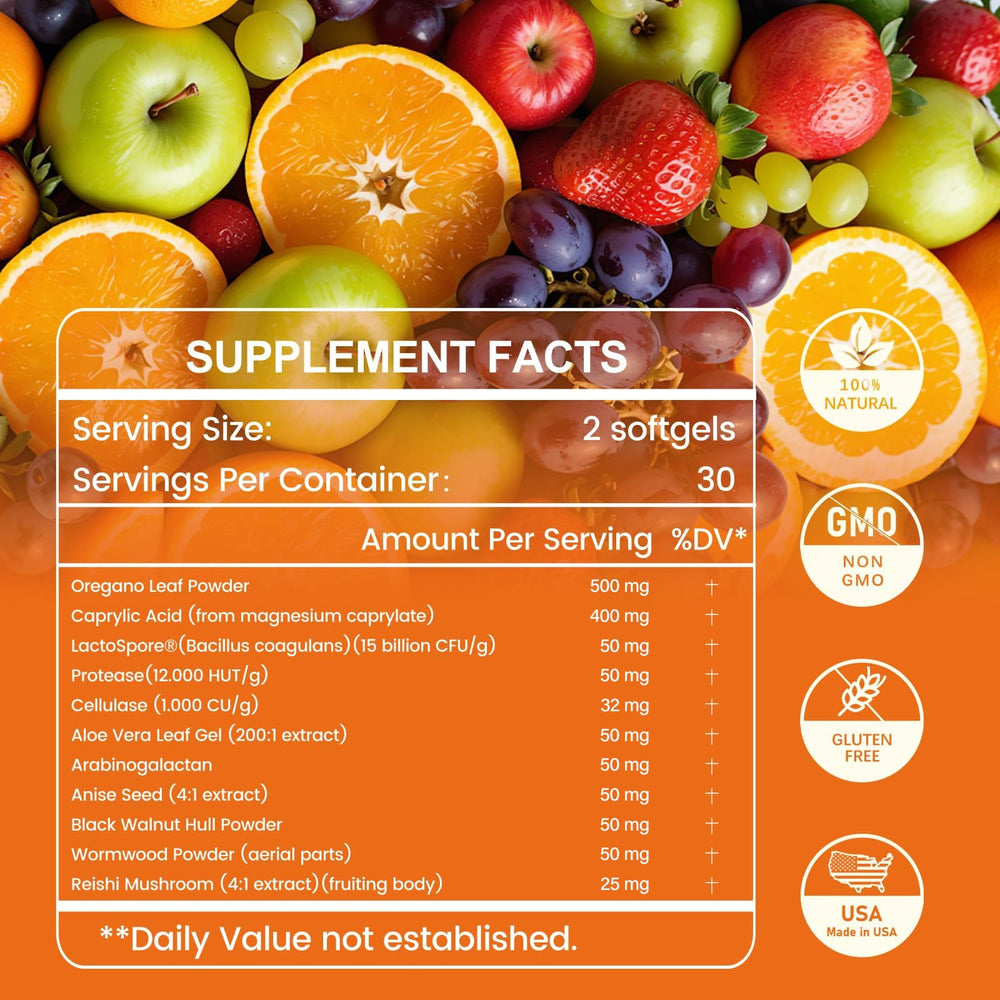 inGreens bottle label showing GMO-free natural ingredients
