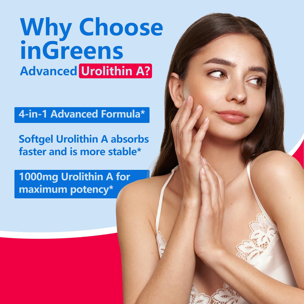 inGreens Urolithin A CoQ10 icon indicating antioxidant protection.