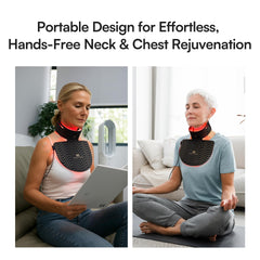 INIA rechargeable controller enables 10/20/30-minute sessions hands-free.