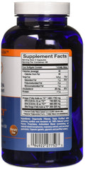 Innate Choice Omega Sufficiency Lemon bottle back label, clear usage guidance.