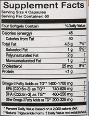 Innate Choice Omega Sufficiency Lemon bottle cap, secure freshness seal.