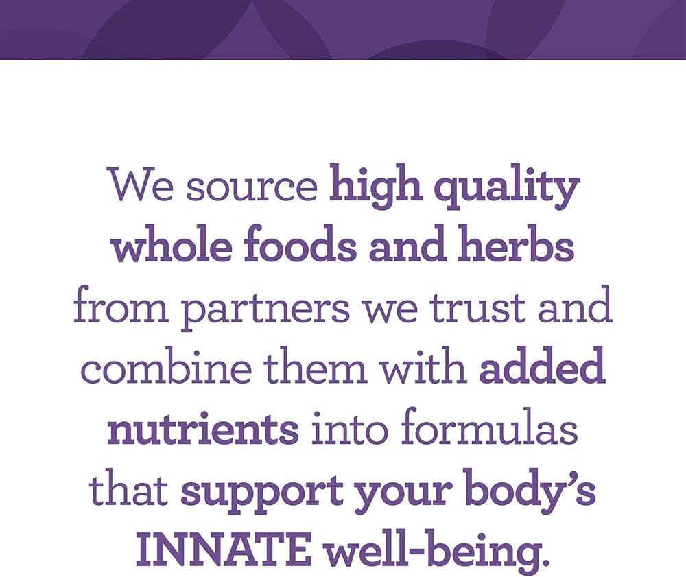 Innate Response Formulas GI Response jar on kitchen shelf with natural wellness vibe.