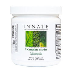 Innate Response Formulas C Complete Powder bottle pour for easy daily immune support