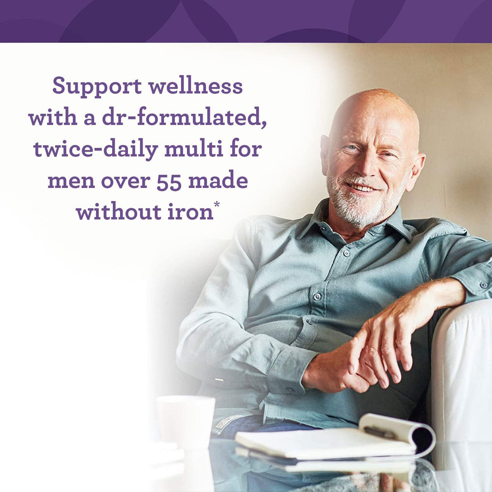 Innate Response Formulas Men’s 55+ two-tablet daily-dose close-up