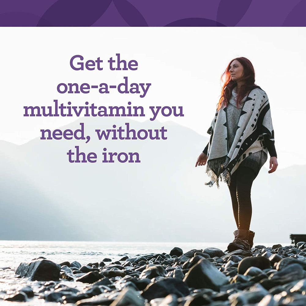 Innate Response Formulas One Daily Without Iron tablet closeup for easy daily use.