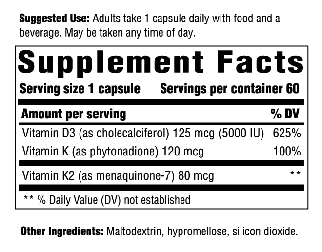Innate Response Formulas Vitamin D3 5000 IU packaging hero on shelf