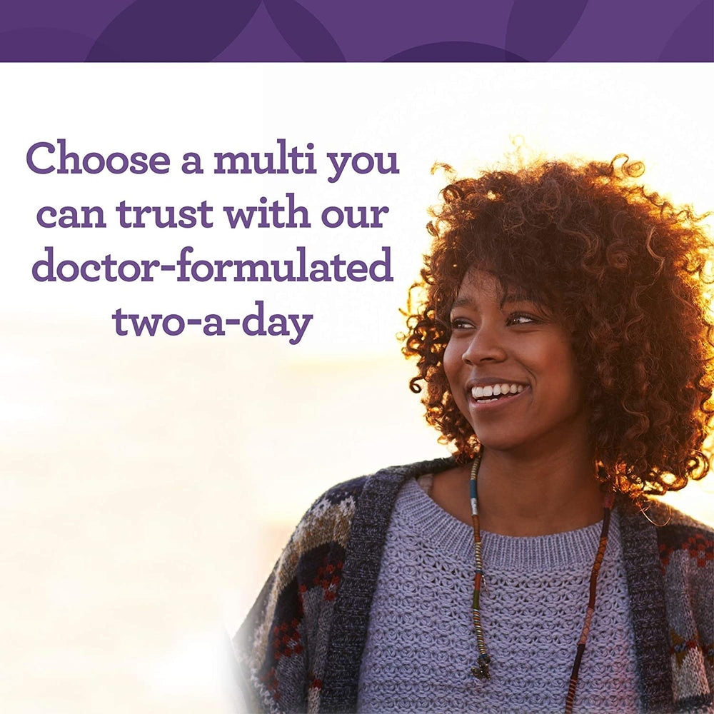 Close-up of tablets from Innate Response Formulas 55+ multivitamin for easy daily intake.