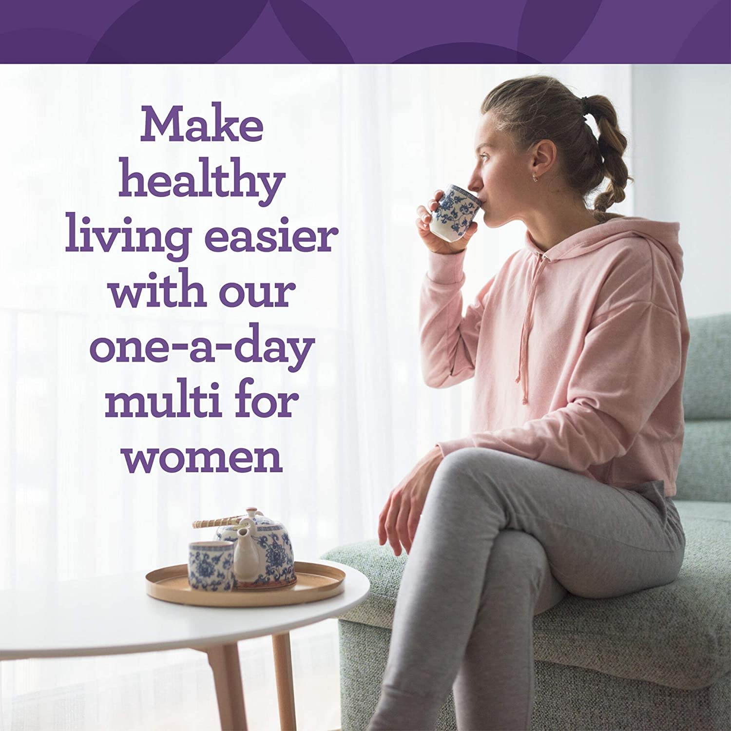 Innate Response Formulas Women's One Daily tablet package shows vegetarian, allergen-free nutrients.