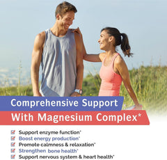 Innate Vitality Magnesium Complex graphic illustrating glycinate, malate, citrate, oxide
