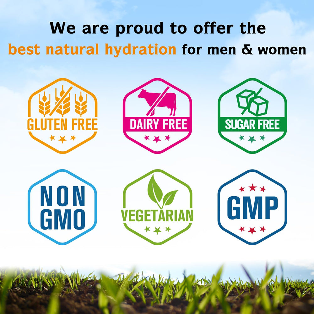 Vitamin blends shown with electrolytes in Innate Vitality