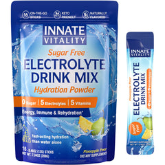 Innate Vitality electrolytes pineapple-pear packets for refreshing hydration